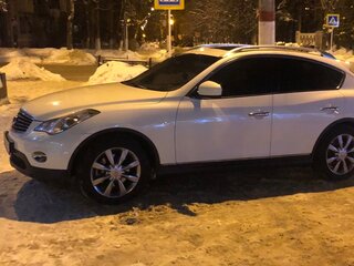 2010 Infiniti EX37 I (J50), белый, 900000 рублей, вид 2