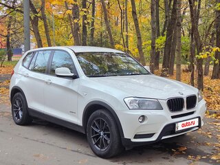 2013 BMW X3 20i xDrive II (F25), белый, 1990000 рублей, вид 2