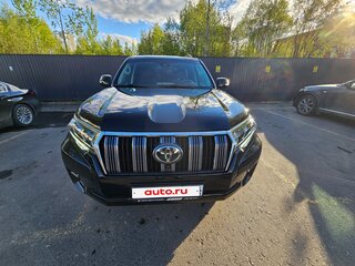 2019 Toyota Land Cruiser Prado 150 Series Рестайлинг 2, чёрный, 5950000 рублей, вид 2