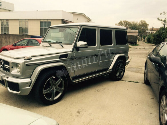 2002 Mercedes-Benz G-Класс 500 II (W463), серебристый - вид 4