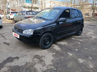 2013 Lada (ВАЗ) Kalina I, чёрный, 410000 рублей, вид 2