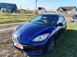 2012 Mazda 3 II (BL) Рестайлинг, синий, 1100000 рублей, вид 1
