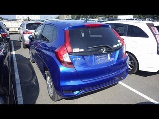 2019 Honda Fit III Рестайлинг, синий, 1380000 рублей, вид 4