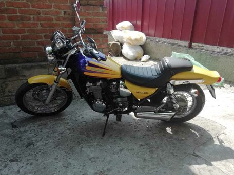 1994 Kawasaki ZL400 Eliminator, жёлтый, 290000 рублей, вид 5