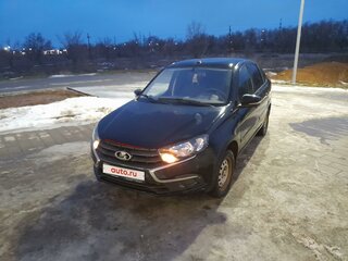 2020 Lada (ВАЗ) Granta I Рестайлинг, чёрный, 899000 рублей, вид 1