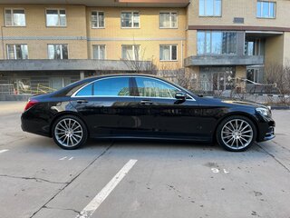2014 Mercedes-Benz S-Класс 500 Long VI (W222, C217), чёрный, 5400000 рублей, вид 1