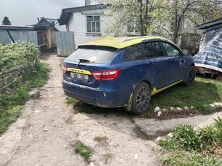 2021 Lada (ВАЗ) Vesta SW I, жёлтый, 750000 рублей, вид 3