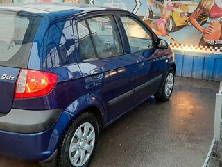 2007 Hyundai Getz I Рестайлинг, синий, 455000 рублей, вид 2