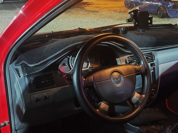 2008 Chevrolet Lacetti I, красный, 530000 рублей - вид 8