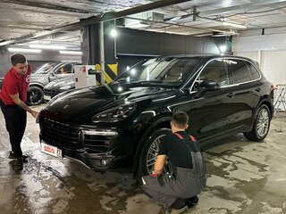 2016 Porsche Cayenne Diesel II Рестайлинг (958), чёрный, 3900000 рублей, вид 1