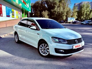 2019 Volkswagen Polo V Рестайлинг, белый, 1250000 рублей, вид 2