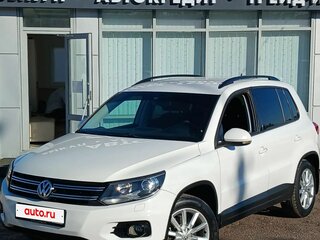 2012 Volkswagen Tiguan I Рестайлинг, белый, 899000 рублей, вид 3