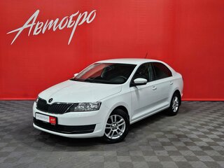 2018 Skoda Rapid I Рестайлинг, белый, 1149000 рублей, вид 1