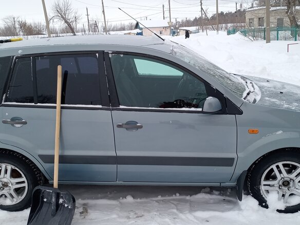 2008 Ford Fusion I Рестайлинг, голубой, 350000 рублей - вид 3
