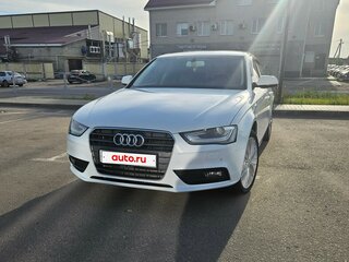 2012 Audi A4 IV (B8) Рестайлинг, белый, 1260000 рублей, вид 1