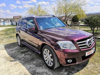 2009 Mercedes-Benz GLK-Класс 350 I (X204), пурпурный, 1700000 рублей, вид 2