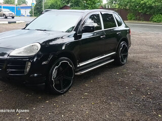2007 Porsche Cayenne S I Рестайлинг (957), чёрный, 1050000 рублей, вид 1
