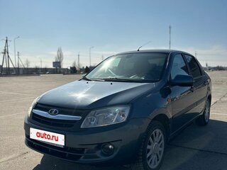 2014 Lada (ВАЗ) Granta I, серый, 450000 рублей, вид 3