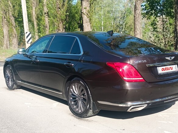 2017 Genesis G90 I, коричневый, 2800000 рублей - вид 7
