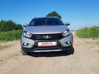 2020 Lada (ВАЗ) Vesta SW Cross I, серый, 1500000 рублей, вид 5