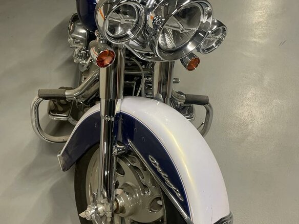 2007 Harley-Davidson Softail Custom, синий, 2850000 рублей - вид 9