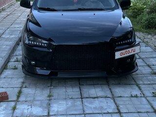 2008 Mitsubishi Lancer X, чёрный, 700000 рублей, вид 2