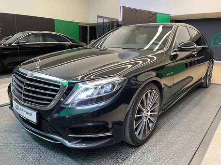 2015 Mercedes-Benz S-Класс 500 VI (W222, C217), чёрный, 4700000 рублей, вид 2