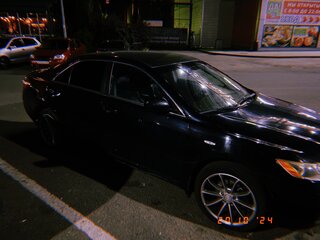 2007 Toyota Camry VI (XV40), чёрный, 970000 рублей, вид 4