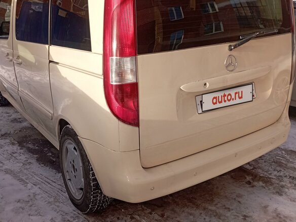 2004 Mercedes-Benz Vaneo, бежевый, 485231 рублей - вид 3
