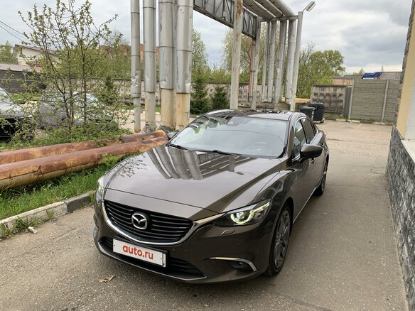 2016 Mazda 6 III (GJ) Рестайлинг, коричневый, 2300000 рублей