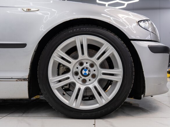 2003 BMW 3 серии 330i IV (E46) Рестайлинг, серебристый, 1000000 рублей - вид 10
