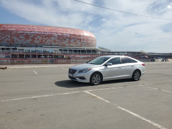 2015 Hyundai Sonata VII (LF), серый, 1300000 рублей - вид 16