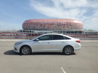 2015 Hyundai Sonata VII (LF), серый, 1300000 рублей, вид 2