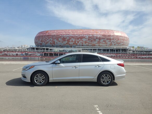 2015 Hyundai Sonata VII (LF), серый, 1300000 рублей - вид 1