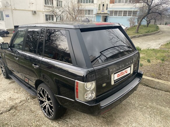 2006 Land Rover Range Rover III Рестайлинг, чёрный - вид 3