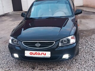 2007 Hyundai Accent ТагАЗ II, чёрный, 360000 рублей, вид 1