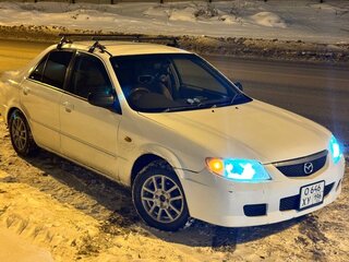2001 Mazda Familia VIII (BJ), белый, 250000 рублей, вид 3