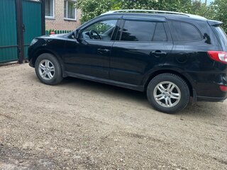 2010 Hyundai Santa Fe II, чёрный, 1600000 рублей, вид 1