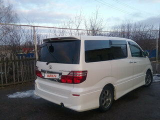 2006 Toyota Alphard I Рестайлинг, белый, 1200000 рублей, вид 3