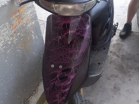 1996 Honda Dio, чёрный
