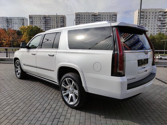 2016 Cadillac Escalade ESV IV, белый - вид 5