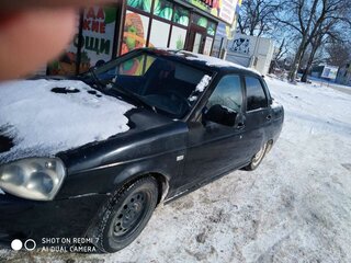 2007 Lada (ВАЗ) Priora I, чёрный, 130000 рублей, вид 3