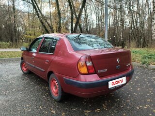 2003 Renault Symbol I Рестайлинг, красный, 250000 рублей, вид 2