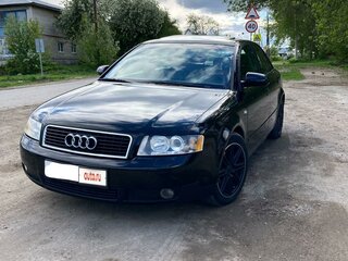 2003 Audi A4 II (B6), чёрный, 450000 рублей, вид 2