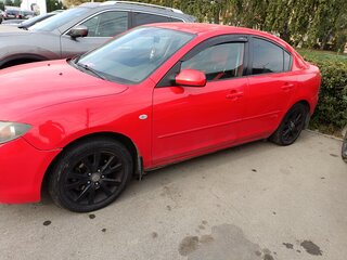 2007 Mazda 3 I (BK) Рестайлинг, красный, 450000 рублей, вид 5