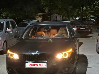 2007 BMW 5 серии 535i V (E60/E61) Рестайлинг, чёрный, 1600000 рублей, вид 3