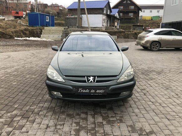 2003 Peugeot 607 I, зелёный, 850000 рублей - вид 6