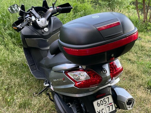2014 Sym Maxsym 600, серебристый, 470000 рублей - вид 14