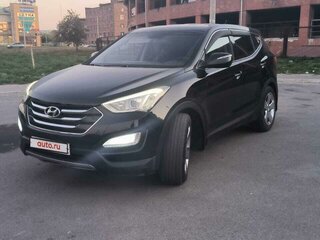 2013 Hyundai Santa Fe III, чёрный, 2150000 рублей, вид 2