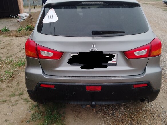 2010 Mitsubishi ASX I, серый, 900000 рублей - вид 2